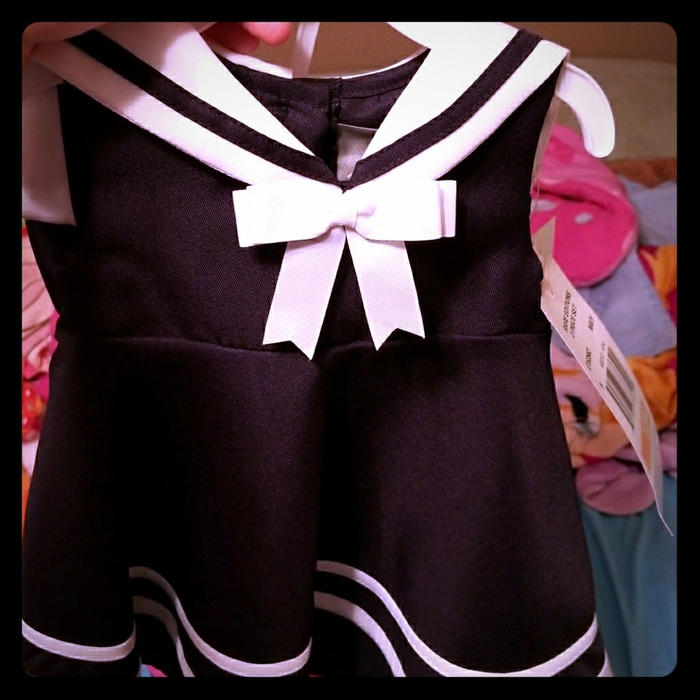 Rare Editions Sailor Dress NWT 2 piece set