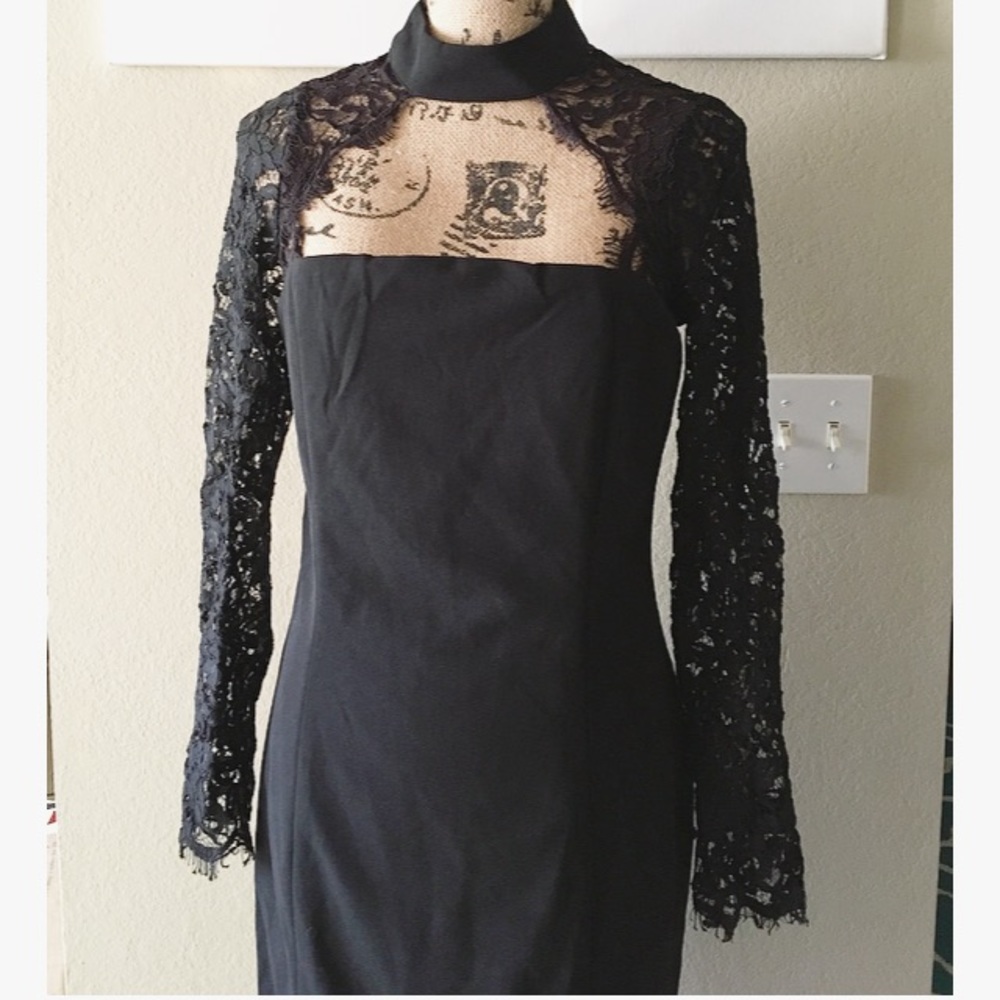 😱SOLD!!!😱 Choker-Neck Bodycon Dress - Picture 2 of 7