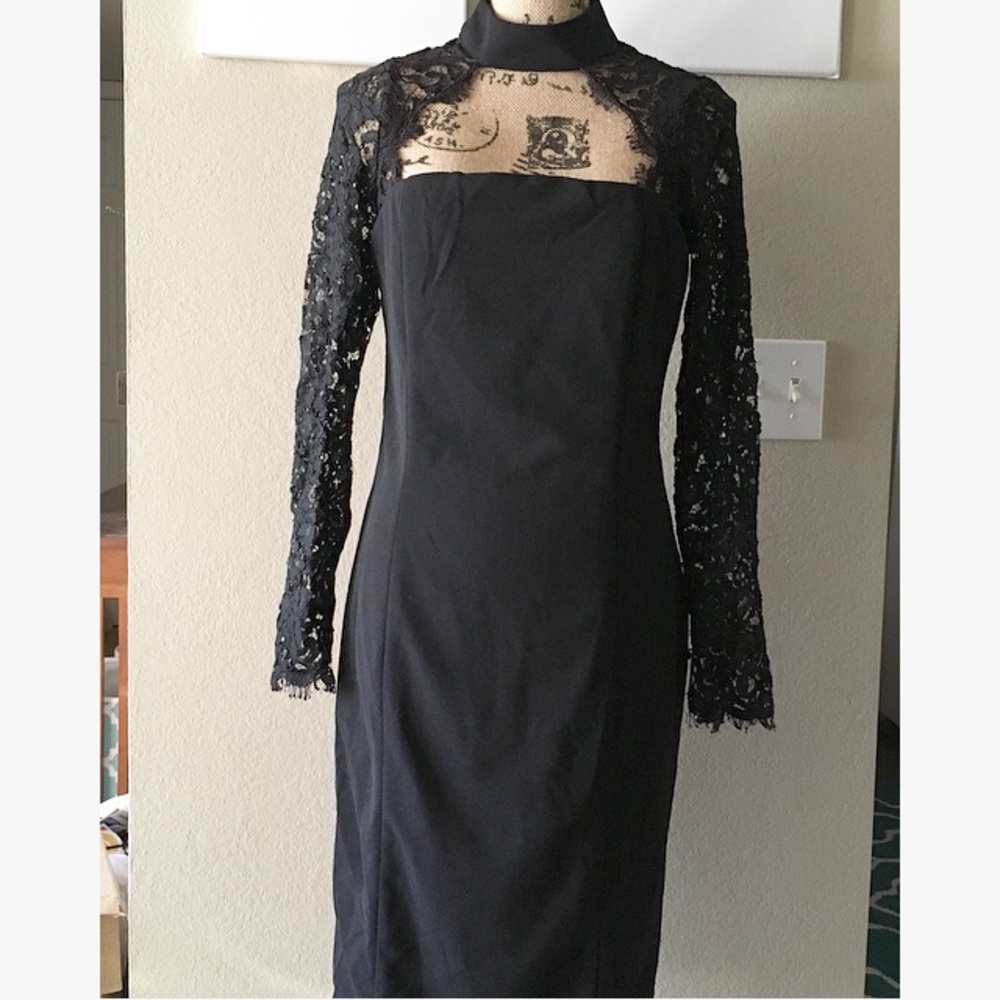 😱SOLD!!!😱 Choker-Neck Bodycon Dress - Picture 3 of 7