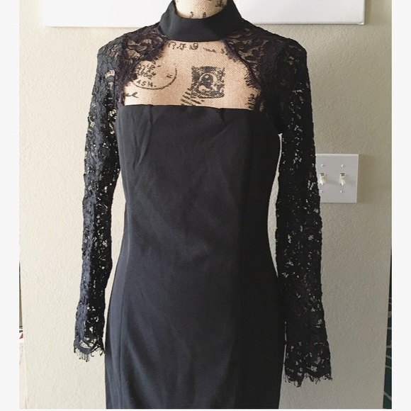 😱SOLD!!!😱 Choker-Neck Bodycon Dress - Picture 2 of 7