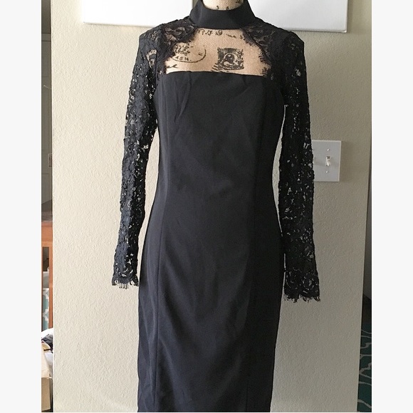 😱SOLD!!!😱 Choker-Neck Bodycon Dress - Picture 3 of 7