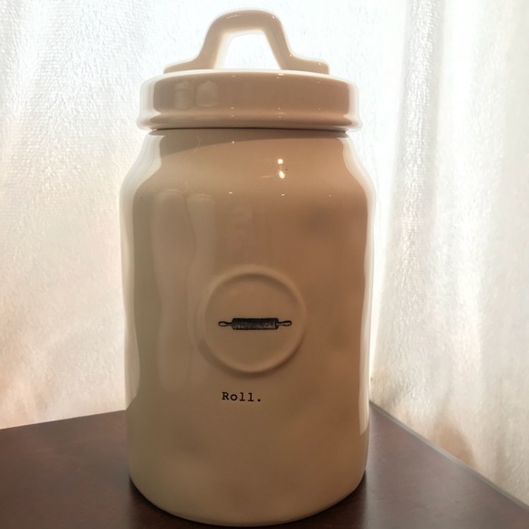 Other - Rae Dunn “Roll” Canister