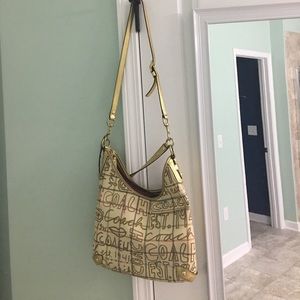 Rare pattern Coach Crossbody convertible bag