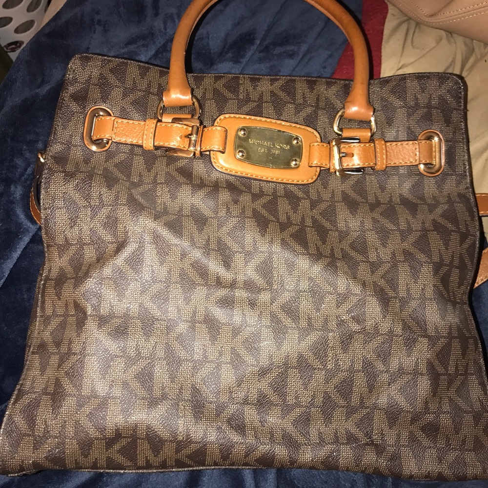 Michael Kors brown handbag