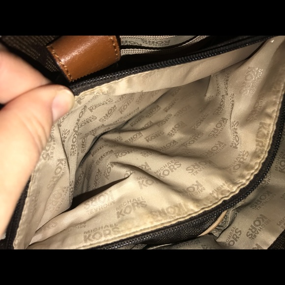 Michael Kors brown handbag - Picture 6 of 7