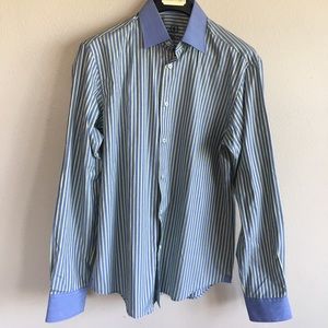 Bugatchi Men's Button-Up Dress Shirt