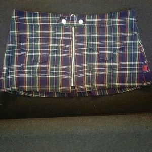 Plaid tartan Tripp Nyc mini skirt