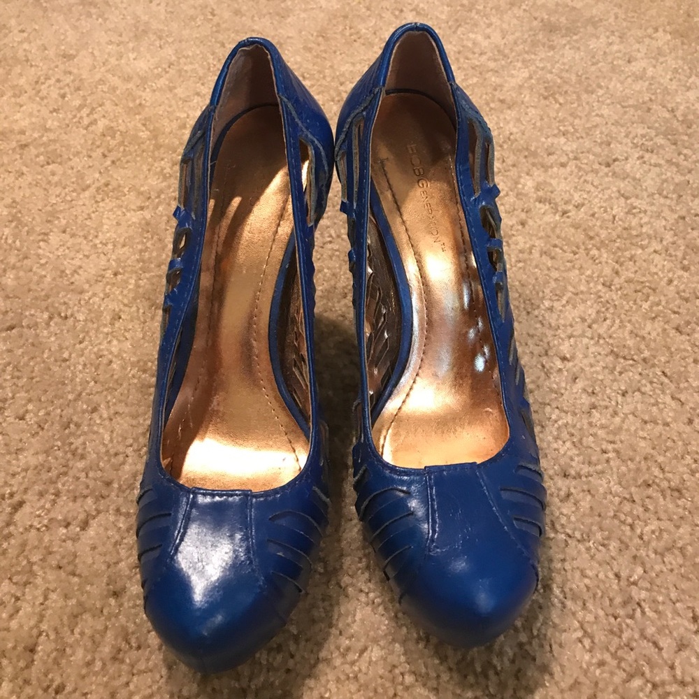 🎀 BCBG Blue High Heels 🎀