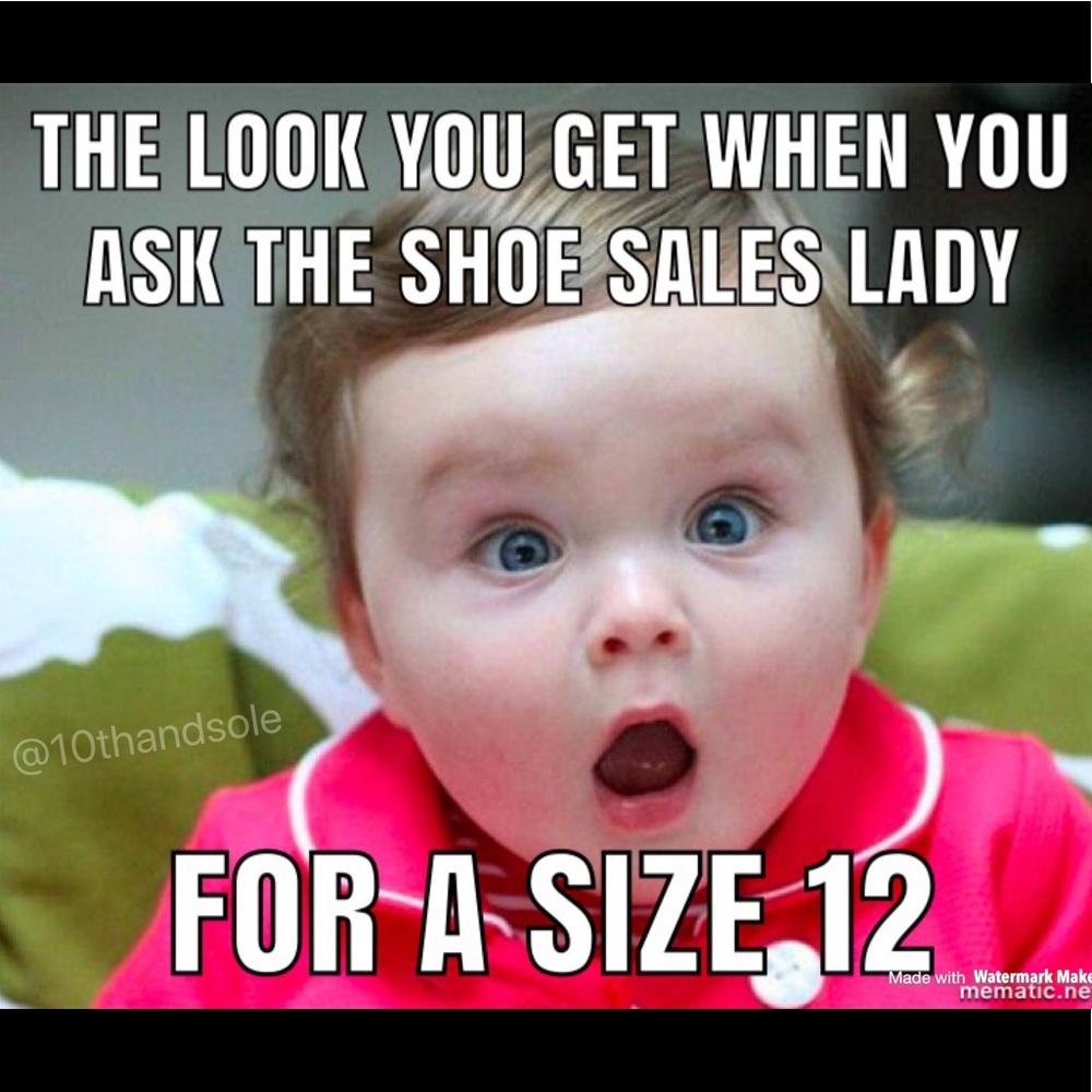 FINALLY a Closet Specializing in Shoes Sz 10&Up!