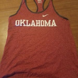 Nike razor back Oklahoma tank