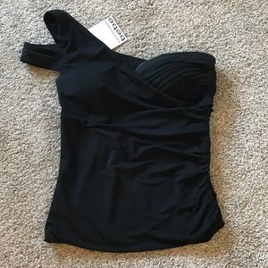 One shoulder super cute BEBE top by Kardashian!