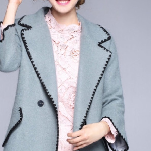 โก๏ธSALE๐HP๐Blue Bell Lapel pocket Coat - Picture 3 of 4