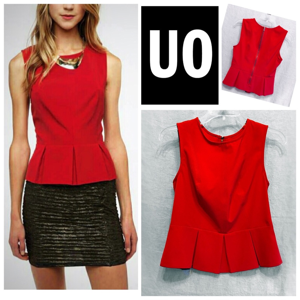 [Urban Outfitters Kimchi Blue] Peplum Top