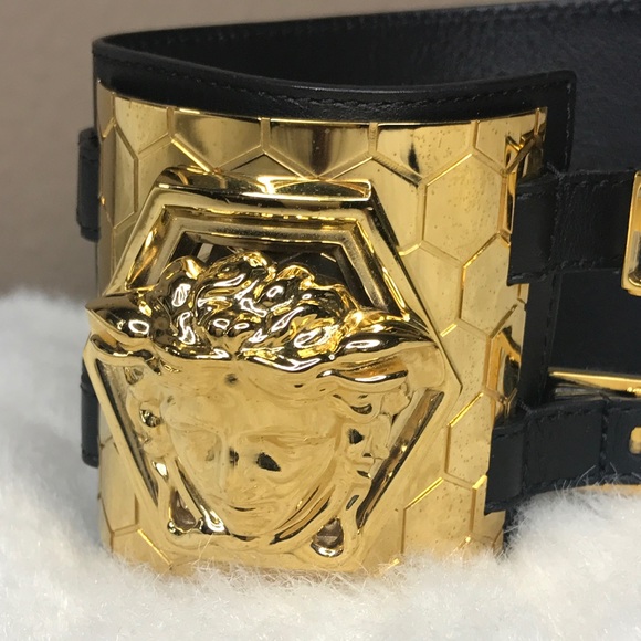 Rare Versace Medusa Palazzo Cuff Bracelet - Picture 3 of 6