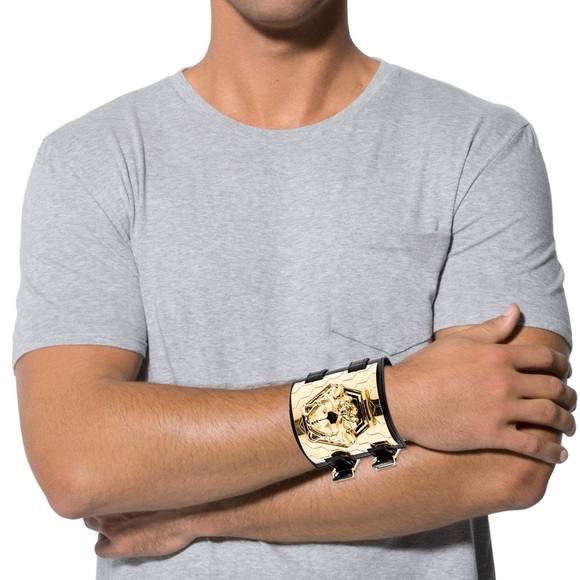 Rare Versace Medusa Palazzo Cuff Bracelet - Picture 6 of 6
