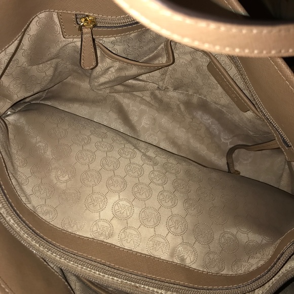 Michael Kors Light Brown Tote - Picture 4 of 6