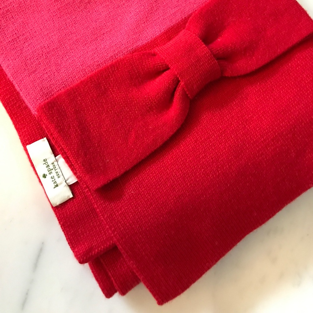 Kate Spade Sawyer Lane Bow Scarf