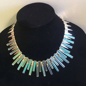 Kendra Scott Kaplan Necklace in Dichroic Glass