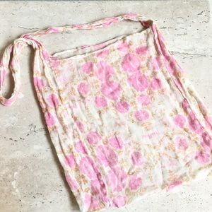 Free People floral tote bag