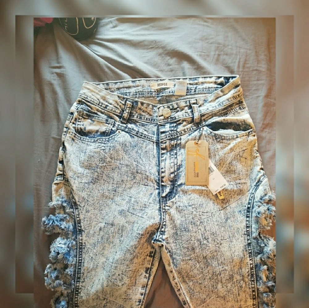 Brand new sexy distressed jeans
