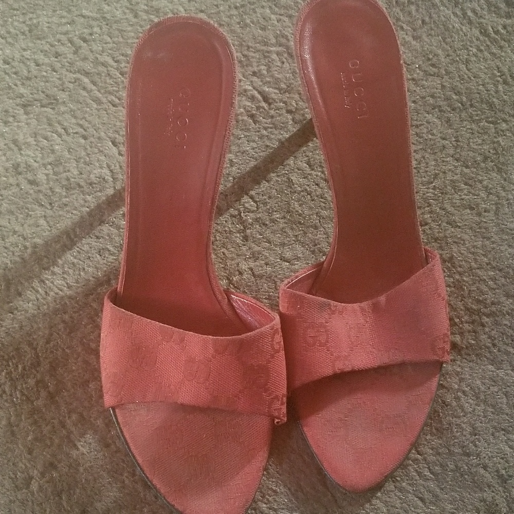 Authentic Gucci mules