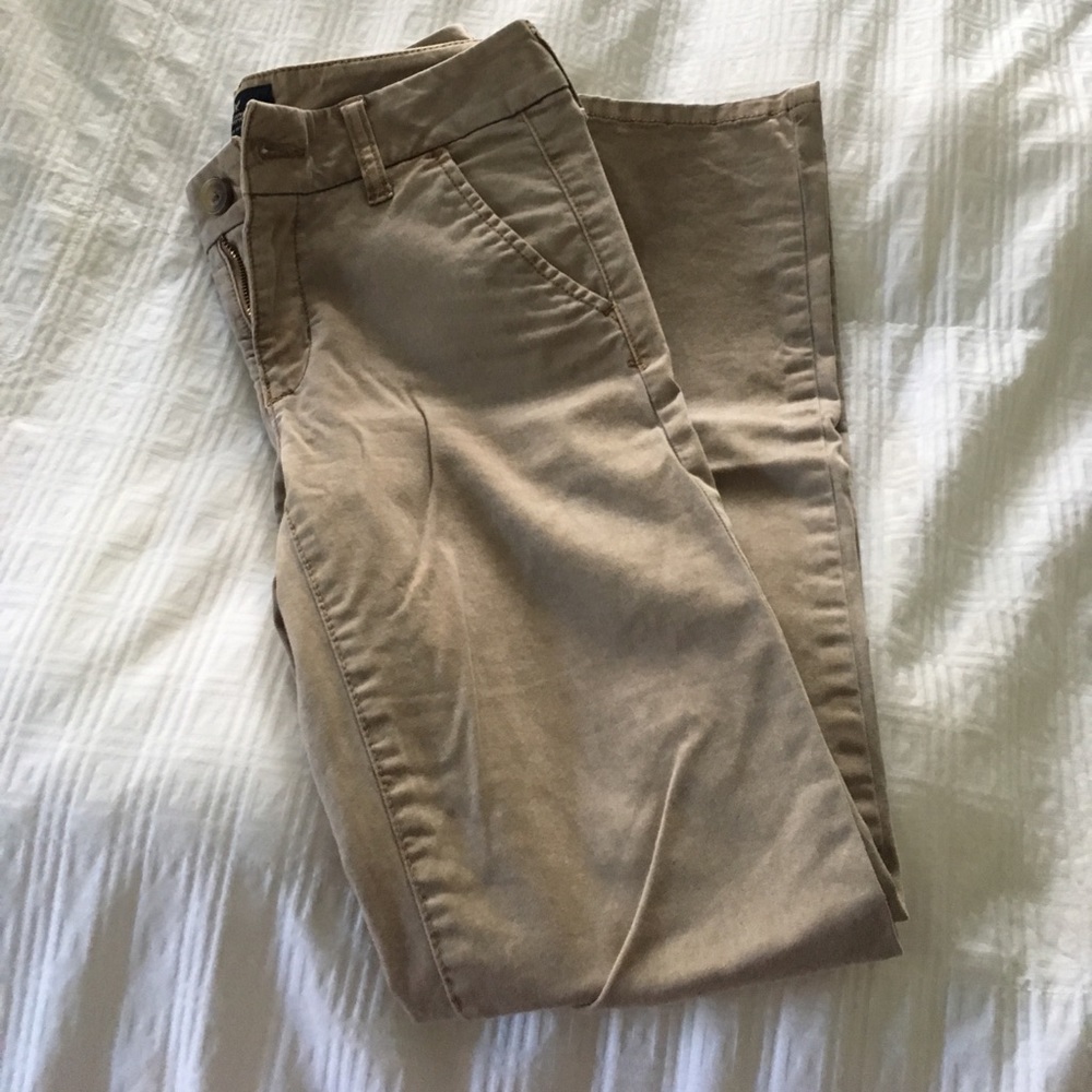 American Eagle skinny khakis
