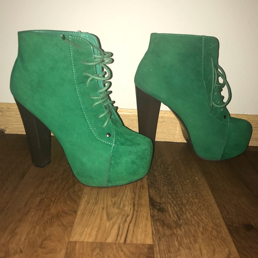 Laced up Booties
