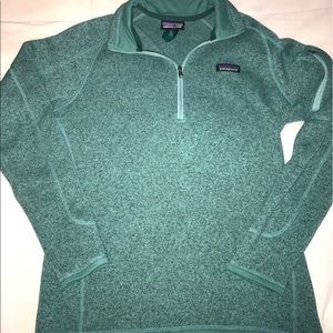 Patagonia women's better sweater- 1/4 zip fleece