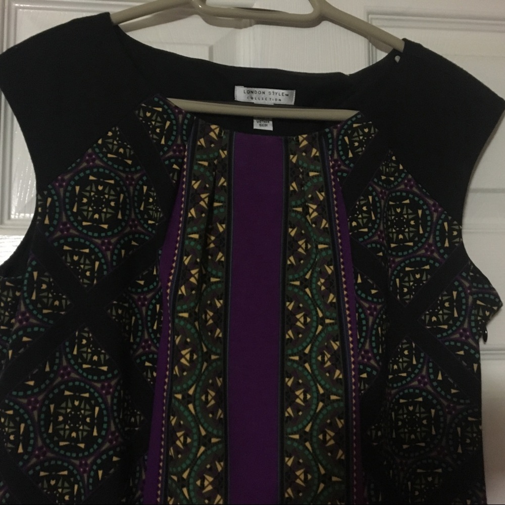 Multicolored pattern dress - Picture 2 of 3