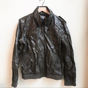 Urban Outfitters Men’s faux leather jacket