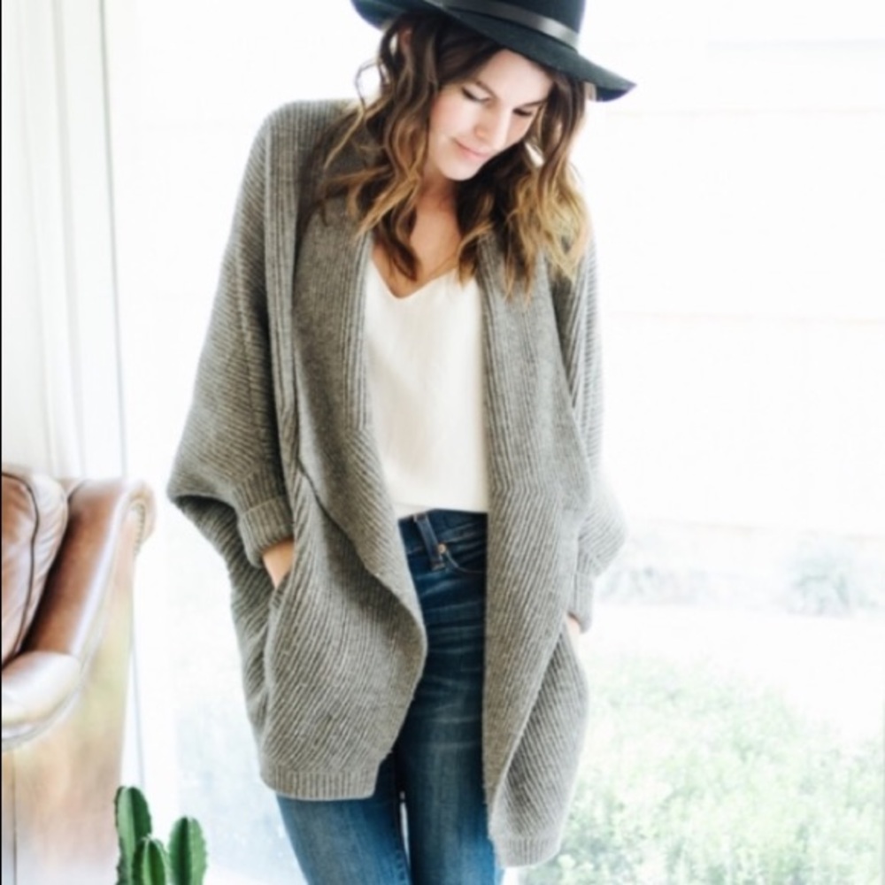 ISO madewell sculptor cardigan sweater