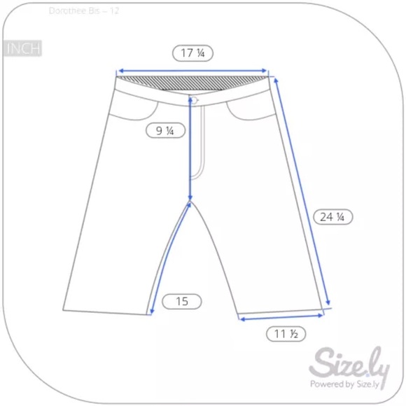 Dorothée Bis Plaid Bermuda Shorts NWT $68 Sz 12 - Picture 2 of 8