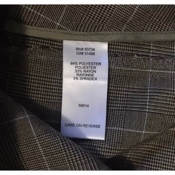 Dorothée Bis Plaid Bermuda Shorts NWT $68 Sz 12 - Picture 8 of 8