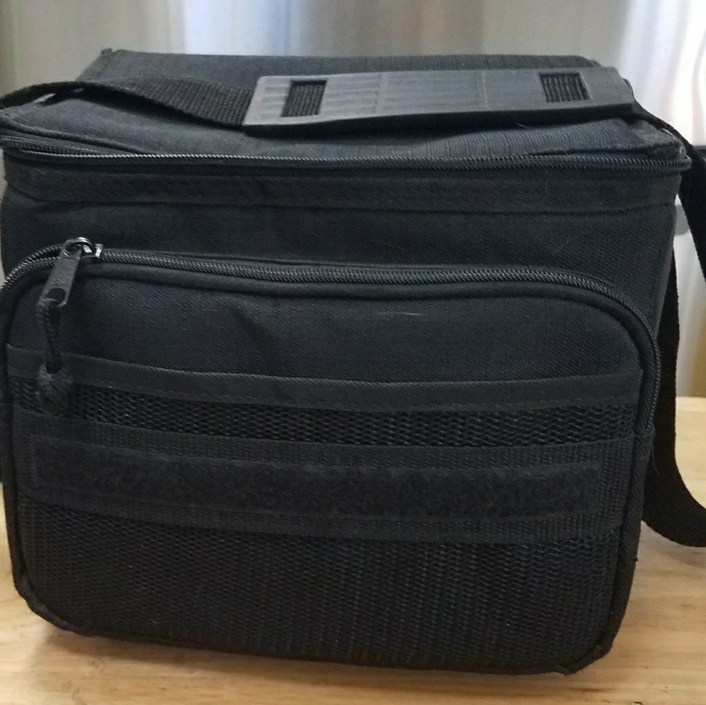 Insulated (headmost) lunch tote