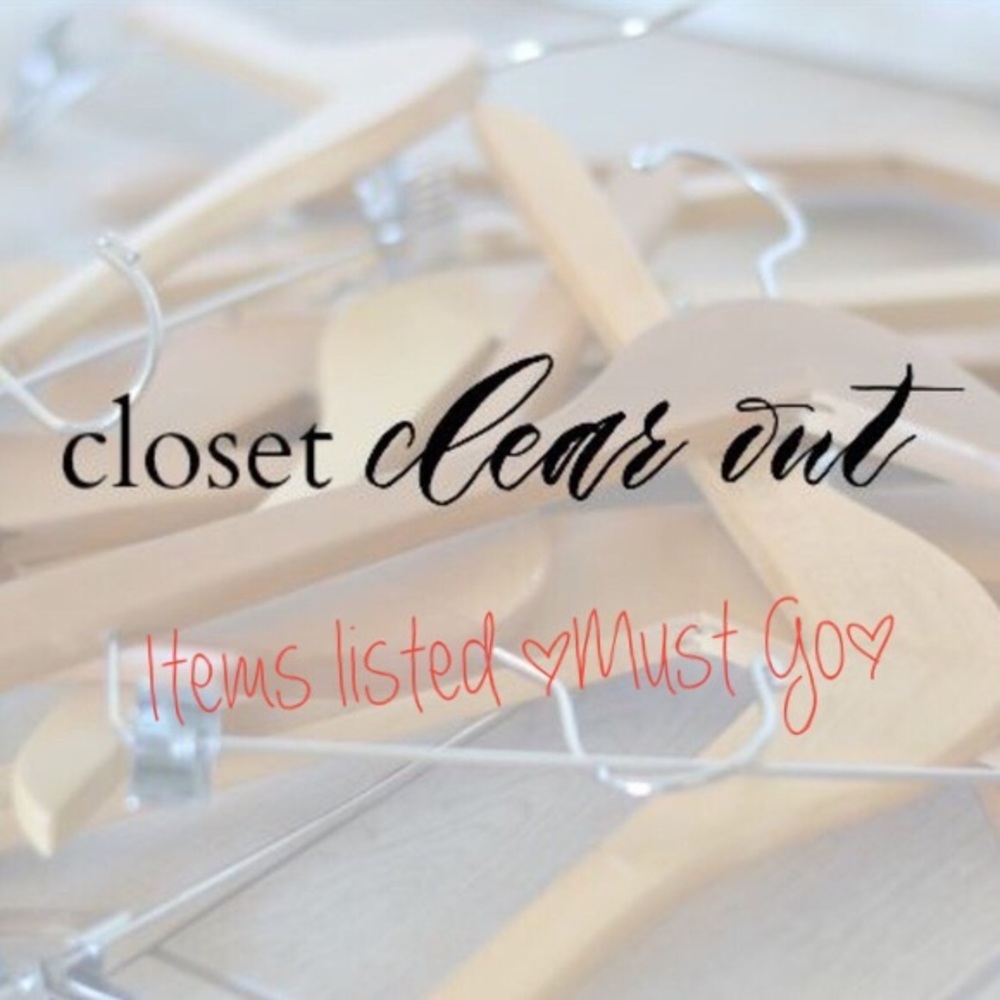 Closet Clear Out❗️