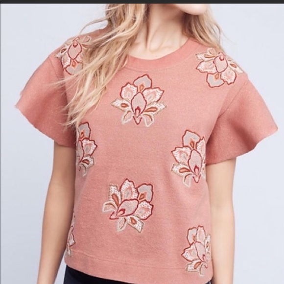 Anthropologie Tops - [Antropologie] Chloe Oliver sweatshirt size small