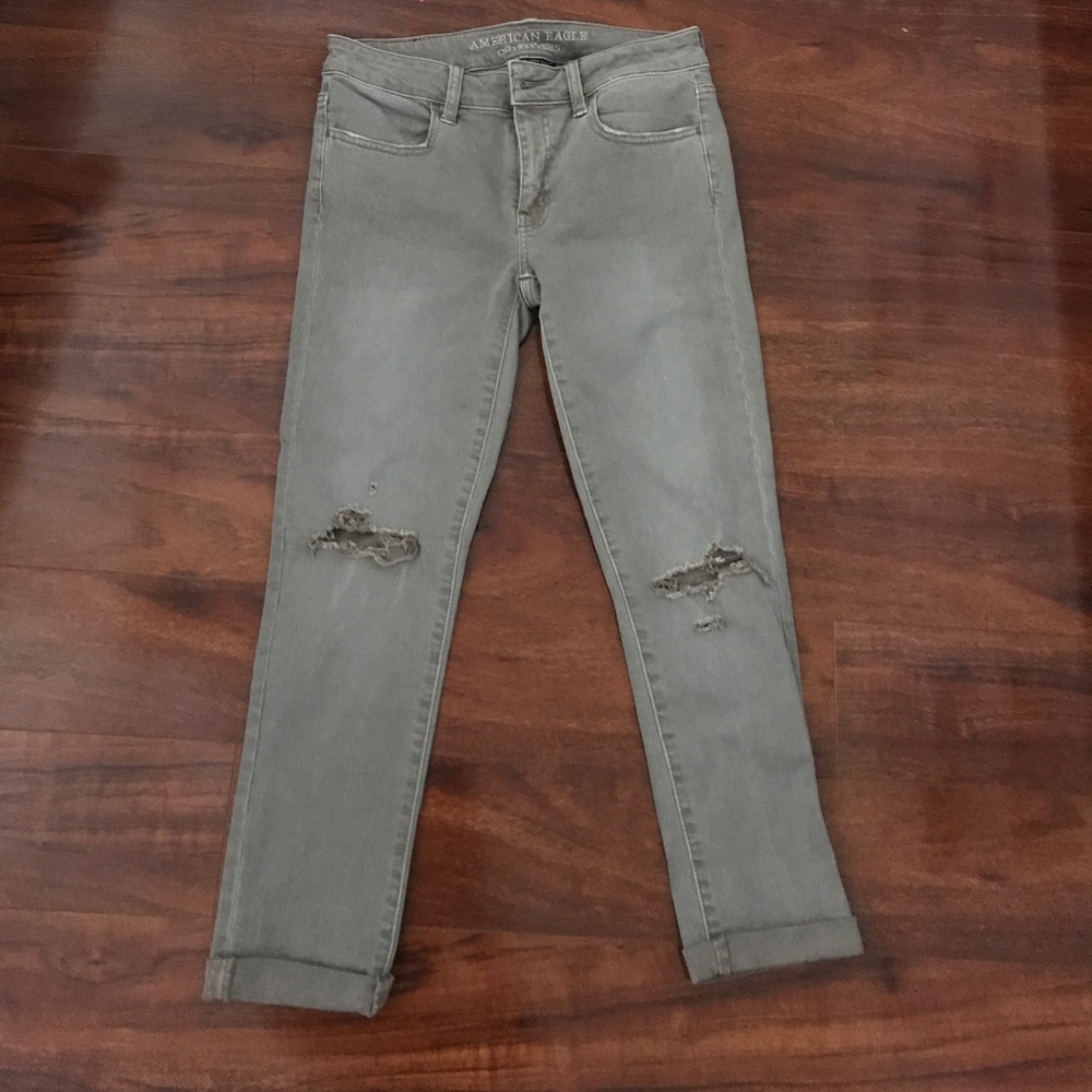American eagle cropped jeggings