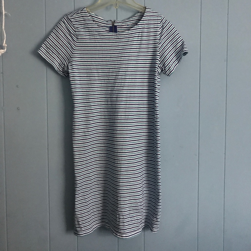 Striped t shirt dress