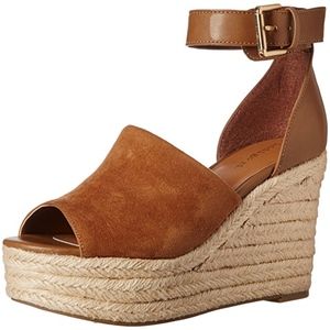 Platform Wedge Sandals Indigo Rd. Toffee Color