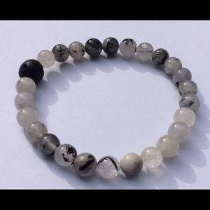 Tourmilated Quartz Healing Stone Bracelet