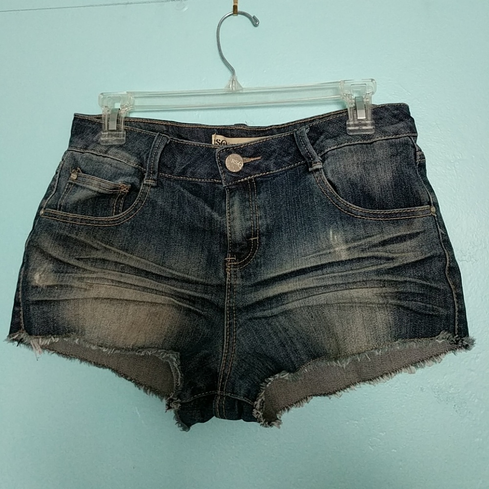 High rise shorts