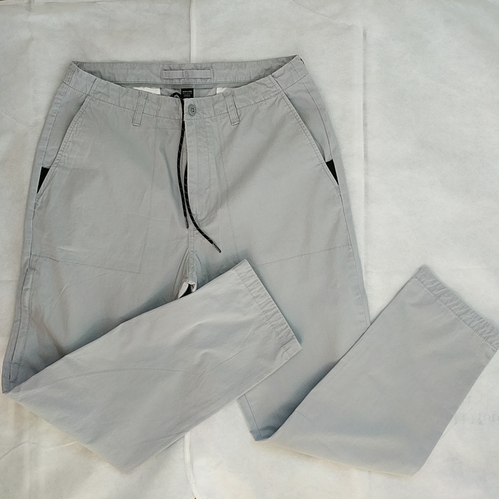 SALE!!Nautica 32Wx30L %100 cotton light grey pant