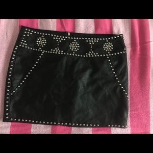 Forever21 leather mini