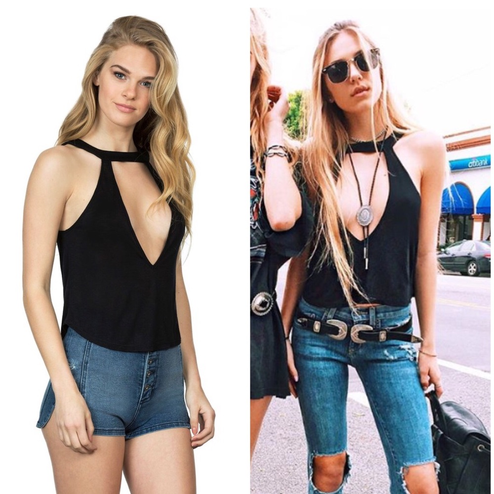 LF Emma & Sam Cut-Out Tank Top