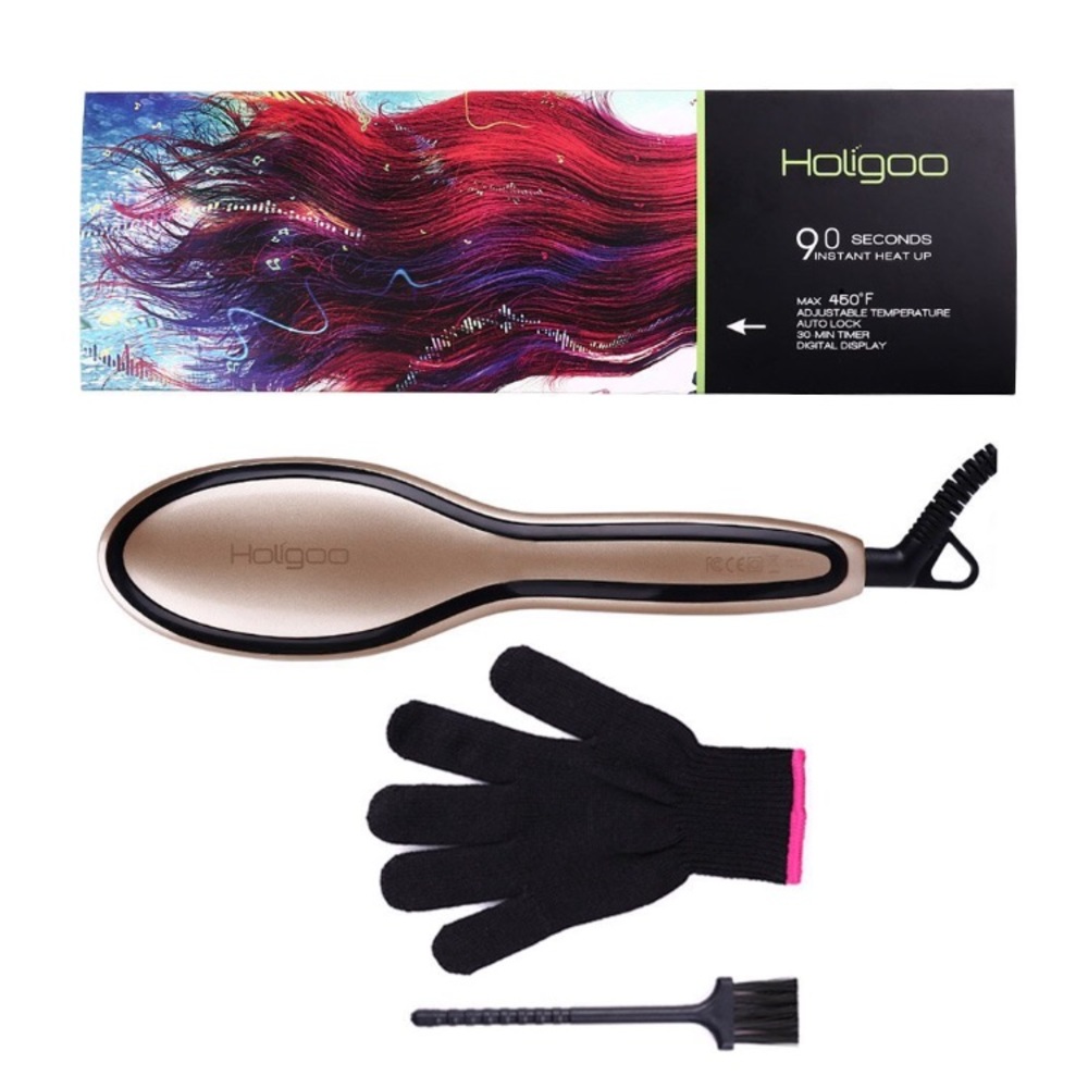 Metal Ceramic Hair Straightener