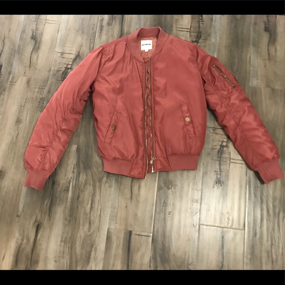 Bomber jacket.