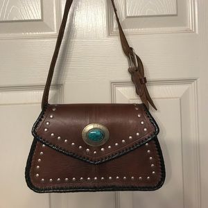 King Ranch Leather Purse