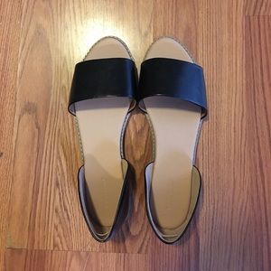 Flat sandals!
