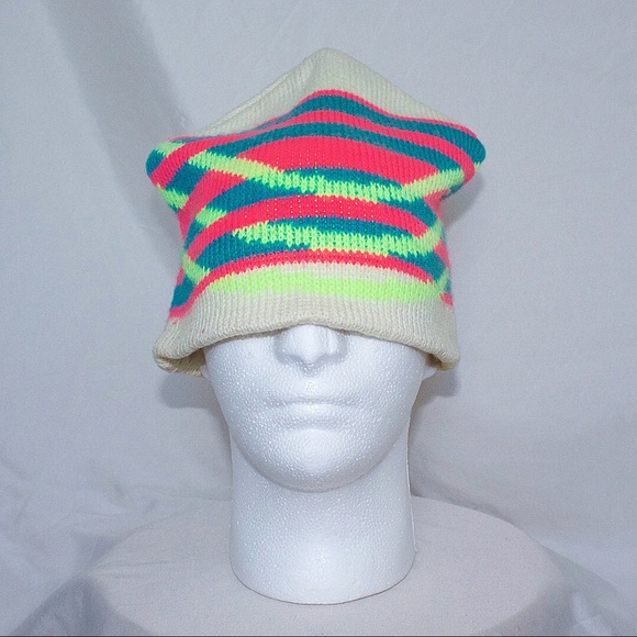 Smiley Accessories - ❌SOLD❌Vintage Smiley Winter Beanie Unisex