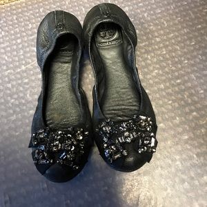 Tory Burch black flats